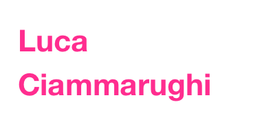 Luca
Ciammarughi